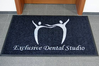 Wycieraczka z logo -Jet Print 85x150 cm