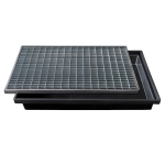 Wycieraczka metalowa ze skrzynią 60x40 cm