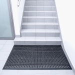 Mata gumowa ażurowa z najazdem 90x150 cm