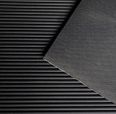 Mata gumowa w rolce prążek