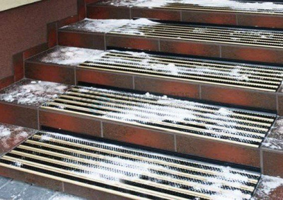 Mata schodowa AluStep - wkład szczotkowy