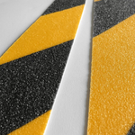 Taśma antypoślizgowa - żółto-czarna 25mm/ 18,0 m