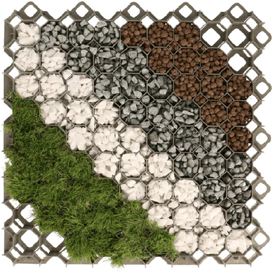 Geokrata trawnikowa Green-zestaw 96 sztuk