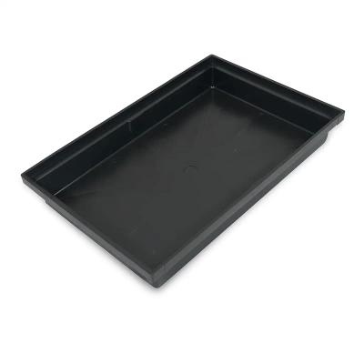 Wycieraczka aluminiowo-gumowa ze skrzynią - 600 x 400