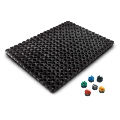 Mocna mata ażurowa gumowa 80x120 cm - 22 mm