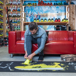 Mata wycieraczka Jet-Print Velour 115x150 cm