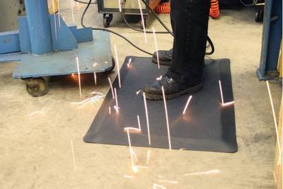 Mata na stanowiska spawalnicze Diamond 0,9x1,5m