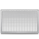 Wycieraczka stalowa w ramie aluminiowej  100x50 cm