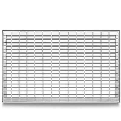 Wycieraczka stalowa w ramie aluminiowej 100x50 cm