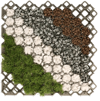 Geokrata trawnikowa Green-zestaw 96 sztuk