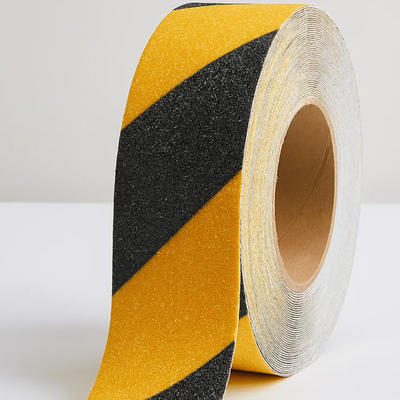 Taśma antypoślizgowa - żółto-czarna  50mm/18,0 m