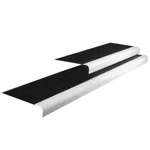 Nakładka krawędziowa na schody COBAGRIP biało-czarna