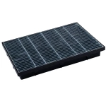 Wycieraczka metalowa ze skrzynią 60x40 cm