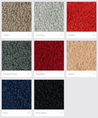 Wycieraczka tekstylna Monotone 115x120 cm, Regal Red