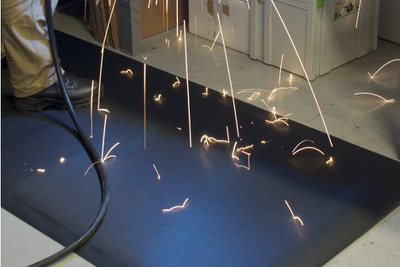 Mata na stanowiska spawalnicze Diamond 0,9x1,5m