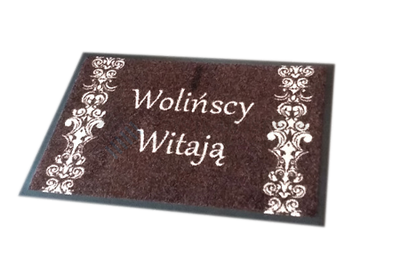 Wycieraczka tekstylna z logo Jet Print 85x120 cm