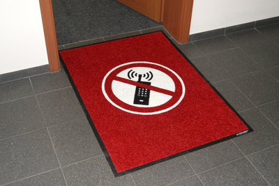 Wycieraczka z logo -Jet Print 85x150 cm